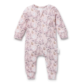 Aster & Oak | Bunny Friends Zip Romper